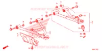 TRIANGLES AVANT pour Honda FOURTRAX 500 RUBICON de 2018