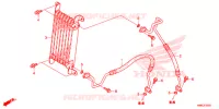 RADIATEUR D'HUILE pour Honda FOURTRAX 680 RINCON RED de 2018