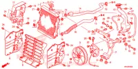 RADIATEUR pour Honda FOURTRAX 500 FOREMAN 4X4 Electric Shift, Power Steering Camo de 2019