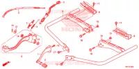 PEDALE   REPOSE PIED pour Honda FOURTRAX 500 FOREMAN BASE de 2018