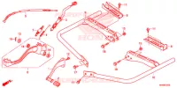 PEDALE   REPOSE PIED pour Honda FOURTRAX 500 FOREMAN BASE de 2018