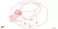SELLE pour Honda FOURTRAX 500 FOREMAN BASE de 2018