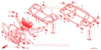 SUPPORT pour Honda FOURTRAX 500 FOREMAN BASE de 2018