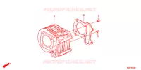 CYLINDRE pour Honda BENLY 110 PRO de 2022