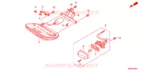 FEU ARRIERE pour Honda CB 400 SUPER BOL D\'OR ABS E Packagge RED de 2018