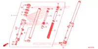 FOURCHE pour Honda NC 750 INTEGRA de 2015
