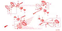 CLIGNOTANT pour Honda NC 700 ABS DCT de 2014