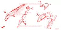 COUVERCLES LATERAUX pour Honda NC 700 ABS DCT de 2014