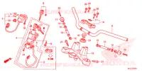 GUIDON   TE DE FOURCHE pour Honda NC 700 ABS DCT de 2014