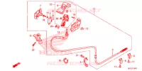 LEVIER DE FREIN DE STATIONNEMENT pour Honda NC 700 ABS DCT de 2014
