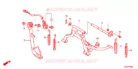 BEQUILLE pour Honda VISION 50 de 2013