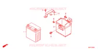 BATTERIE (NSC50/MPD/WH) pour Honda VISION 50 de 2013