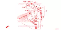 TRIANGLES AVANT pour Honda PIONEER 700 M2 DELUXE de 2019