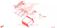 BATTERIE pour Honda PIONEER 1000 M5 BASE de 2019
