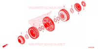 EMBRAYAGE pour Honda PIONEER 1000 M5 BASE de 2019