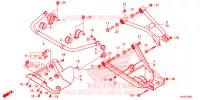 TRIANGLES   BARRE ANTI ROULIS pour Honda PIONEER 1000 M5 BASE de 2019