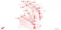 TRIANGLES AVANT pour Honda PIONEER 700 M2 9ED de 2019