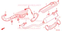 SILENCIEUX D'ECHAPPEMENT pour Honda FOURTRAX 420 RANCHER 4X4 Manual Shift de 2019
