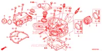 CULASSE pour Honda FOURTRAX 500 FOREMAN RUBICON 4X4 AT DCT RED de 2019