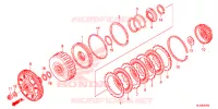 EMBRAYAGE (BAS) pour Honda PIONEER 700 M2 RED de 2017