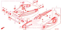 BRAS OSCILLANT pour Honda CBR 650 F de 2018