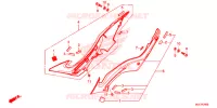 COUVERCLES LATERAUX pour Honda CBR 650 F de 2018