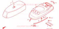 SELLE pour Honda GIORNO 50 de 1993