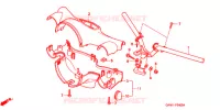 GUIDON   CARENAGE pour Honda GIORNO 50 de 1998