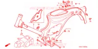 CADRE pour Honda PRESS CUB 50 STANDARD de 1999