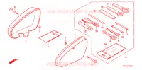 COUVERCLE LATERAL   OUTILS   CONTACTEUR A CLES pour Honda PRESS CUB 50 STANDARD de 1999