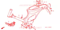 CADRE pour Honda LITTLE CUB 50 de 2001