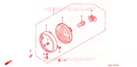 PHARE pour Honda LITTLE CUB 50 de 2001