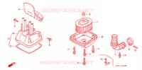 FILTRE A AIR pour Honda LITTLE CUB 50 de 2001