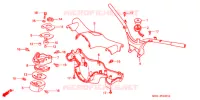 GUIDON   CARENAGE pour Honda LITTLE CUB 50 de 2001