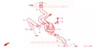 VALVE DE COMMANDE D'INJECTION D'AIR pour Honda CBR 954 FIREBLADE de 2003