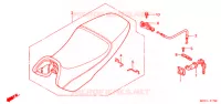 SELLE pour Honda CB 1100 X11 de 2000