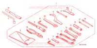 OUTIL pour Honda VFR 800 With speed warning light de 1998