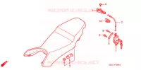 SELLE pour Honda VFR 800 With speed warning light de 1998