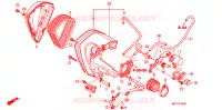 FILTRE A AIR pour Honda VT 1300 C ABS de 2010