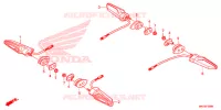 CLIGNOTANT pour Honda AFRICA TWIN 1000 TRICOLOR de 2019
