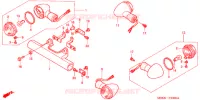 CLIGNOTANT pour Honda SHADOW 400 de 2007