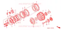 EMBRAYAGE pour Honda SHADOW 400 de 2007