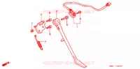 BEQUILLE LATERALE pour Honda SHADOW 400 de 1999