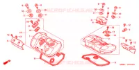 COUVRE CULASSE pour Honda SHADOW 400 de 1999