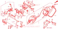 FEU ARRIERE pour Honda SHADOW 400 de 1999