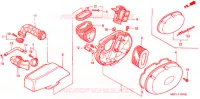 FILTRE A AIR pour Honda SHADOW 400 BLACK de 1999