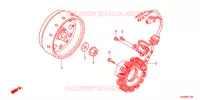 ALTERNATEUR pour Honda SUPER CUB 50 PRO -J- de 2012