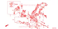 CADRE pour Honda SUPER CUB 50 PRO -XJ- de 2012
