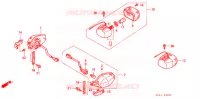 CLIGNOTANT (1) pour Honda NSR 50 WHITE de 1988