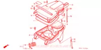 FILTRE A AIR pour Honda NSR 50 WHITE de 1988